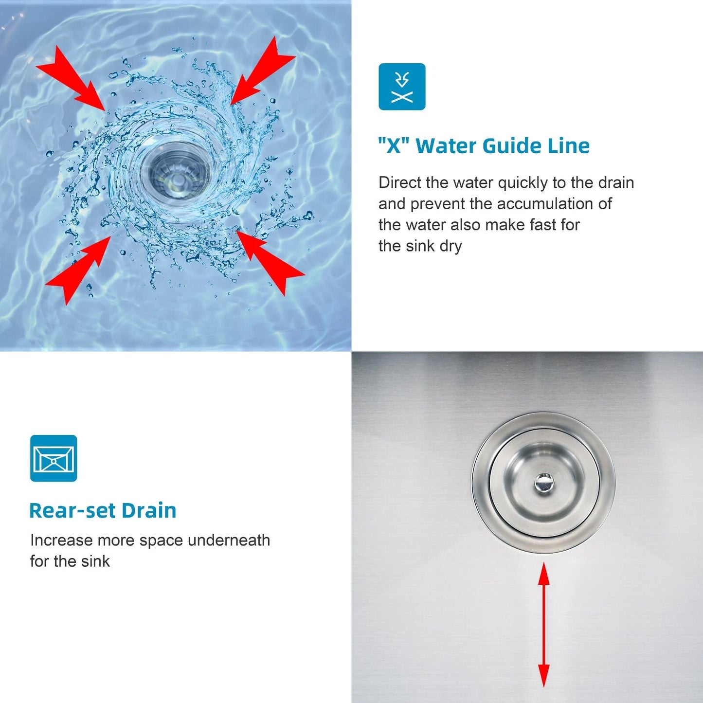 Premium 32” x 19” Undermount Kitchen Sink – Single Bowl Stainless Steel