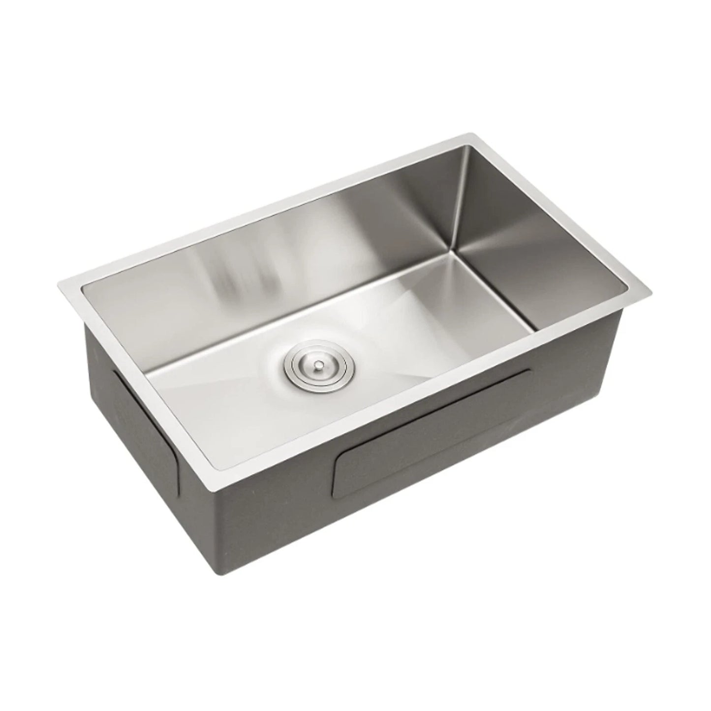 30” x 18” Undermount Kitchen Sink – Single Bowl, Premium Stainless Steel
